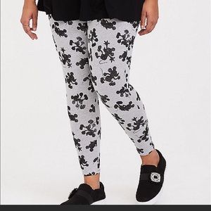 Torrid size 5 Mickey Mouse leggings